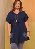 Peacock Solstice Tunic - Plus Sizes