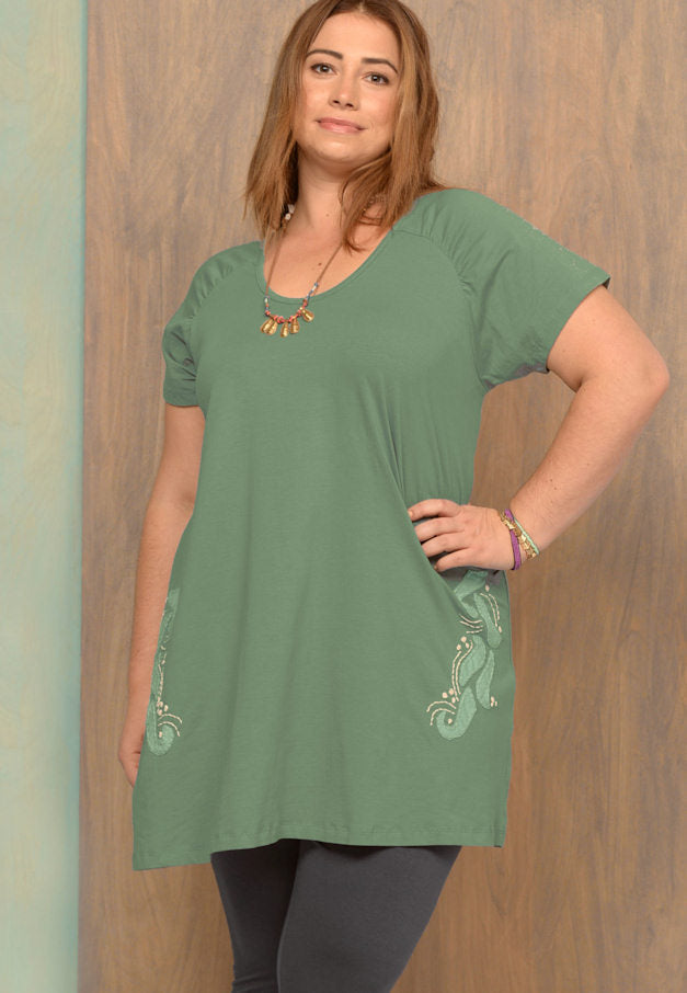Wave Piper Dress - Plus Sizes