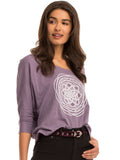 Mandala Cruz Top - Size S