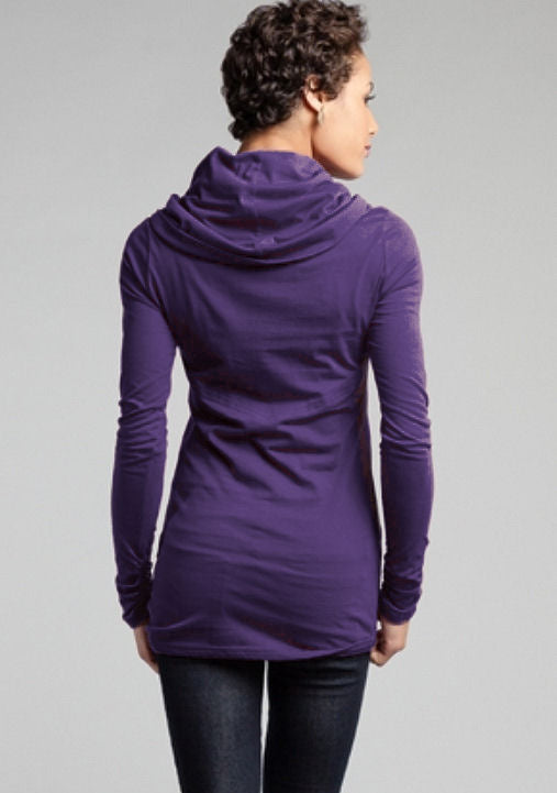 Winter Bird Cowl Neck - Size S