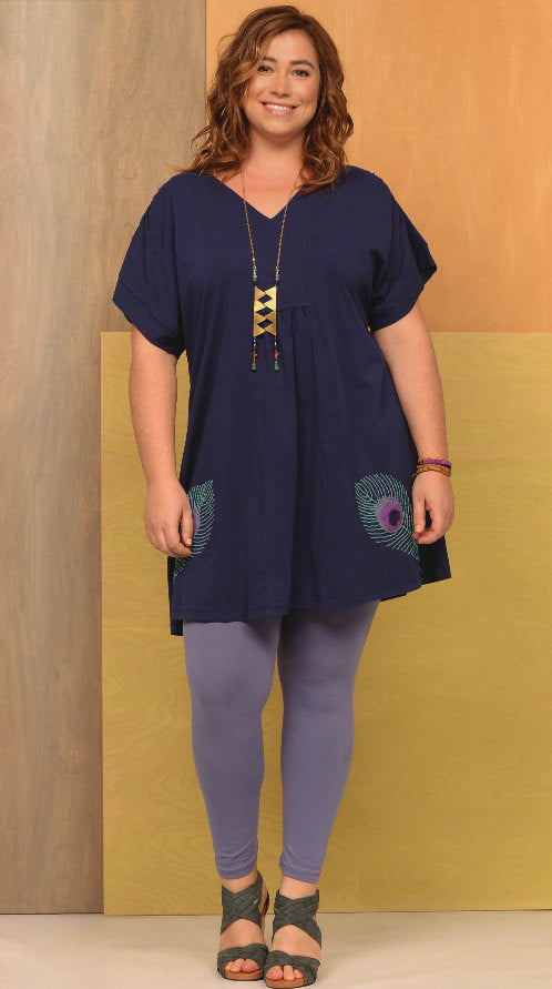 Peacock Solstice Tunic - Plus Sizes