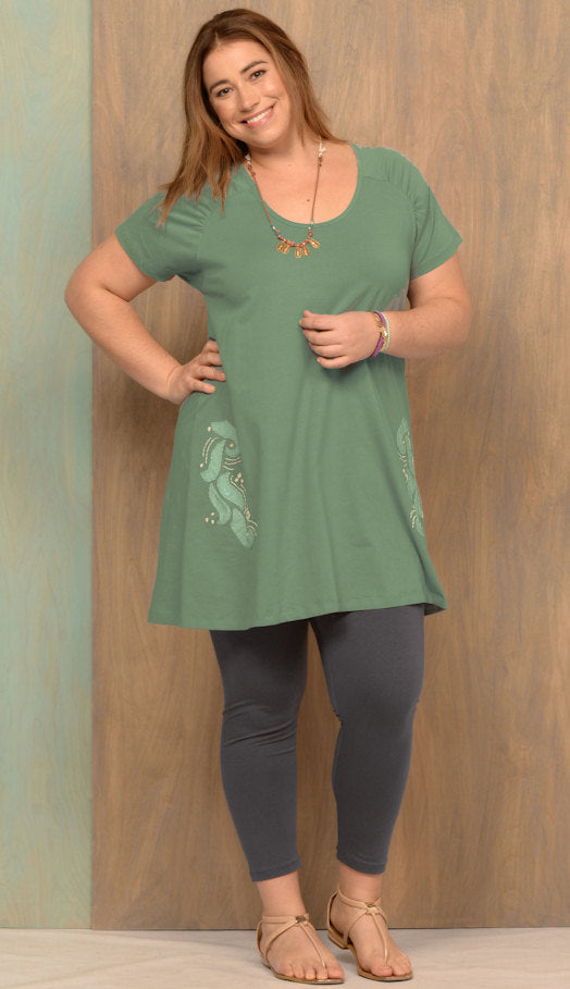 Wave Piper Dress - Plus Sizes