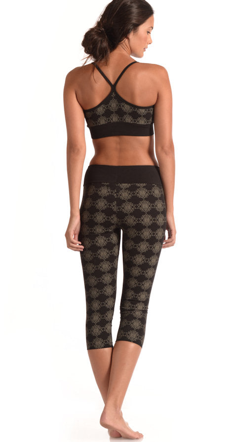 Sri Yantra Capri Legging