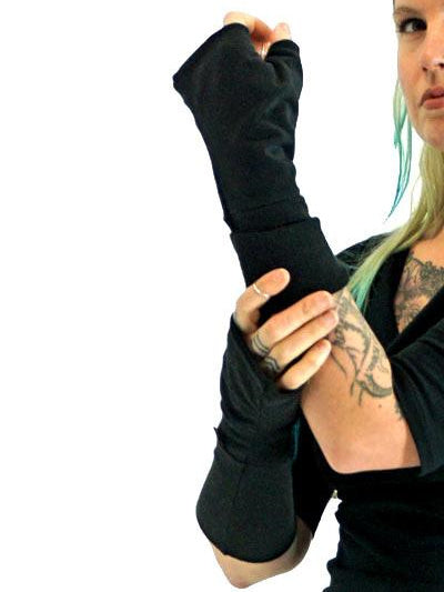 Hemp Knit Mitts