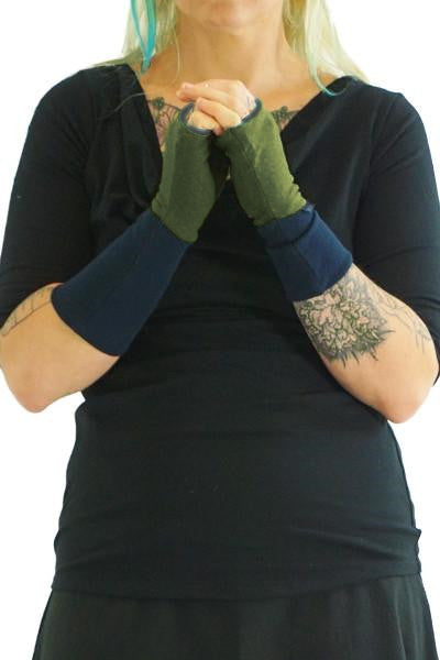 Hemp Knit Mitts