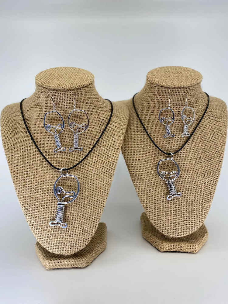 Wine Glass Necklace