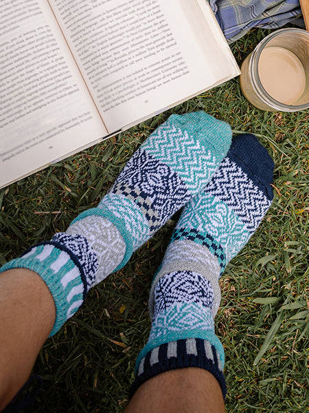 Mismatched Socks - Snowfall - Size S
