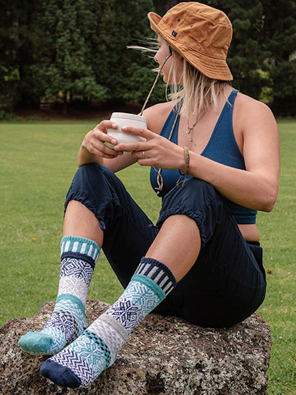 Mismatched Socks - Snowfall - Size S