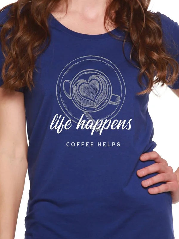 Coffee Helps Bamboo T-Shirt