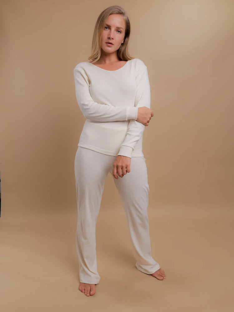 Allergen-Free Long Sleeve Ribbed Tee