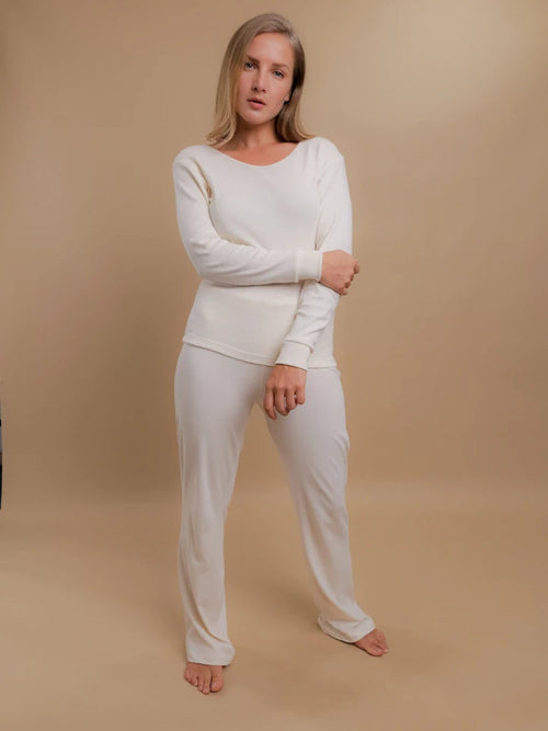 Allergen-Free Long Sleeve Ribbed Tee